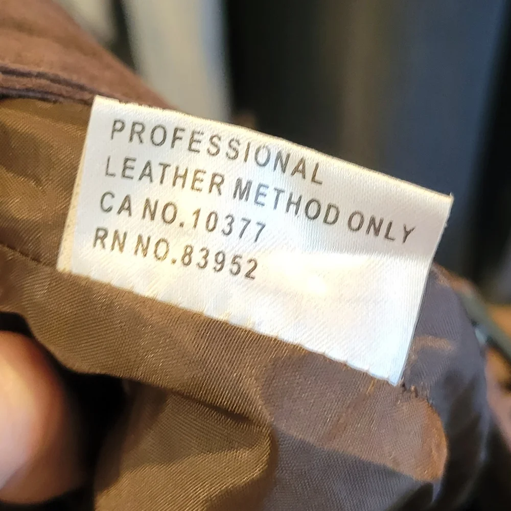 Margaret Godfrey | Suede Leather A Line Midi Skirt Brown - Picture 3 of 10